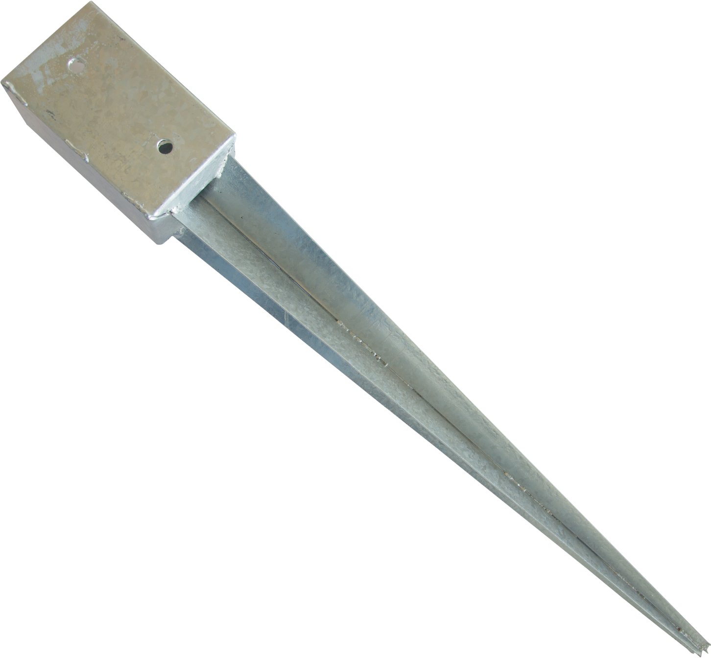 Kotwa Wbijana Podstawa Słupa Stalowa 7x7x75cm