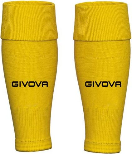 Givova Rękawy piłkarskie Skarpety tubularne żółty C063-0007 Senior