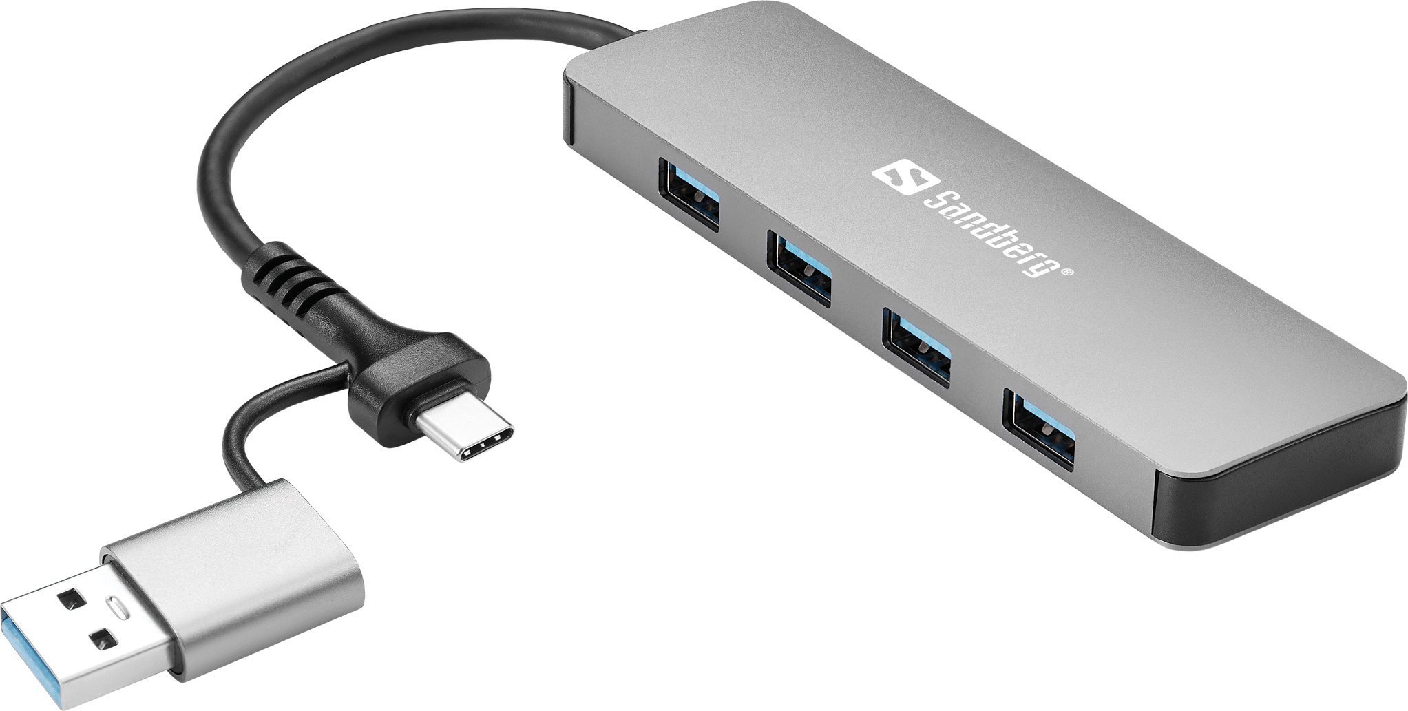 USB-C/A to 4xUSB 3.0 Hub