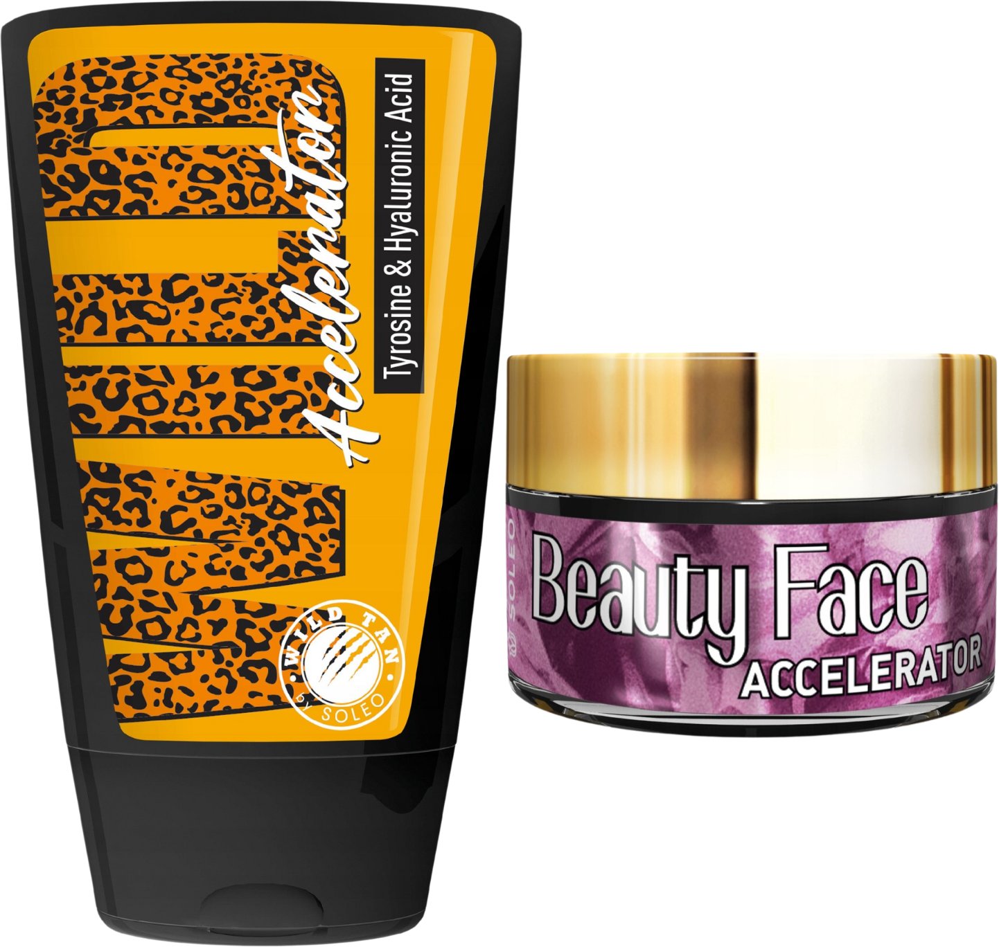 Wild Tan Wild Accelerator Z Kwasem Hialuronowym + Słoiczek Beauty Face
