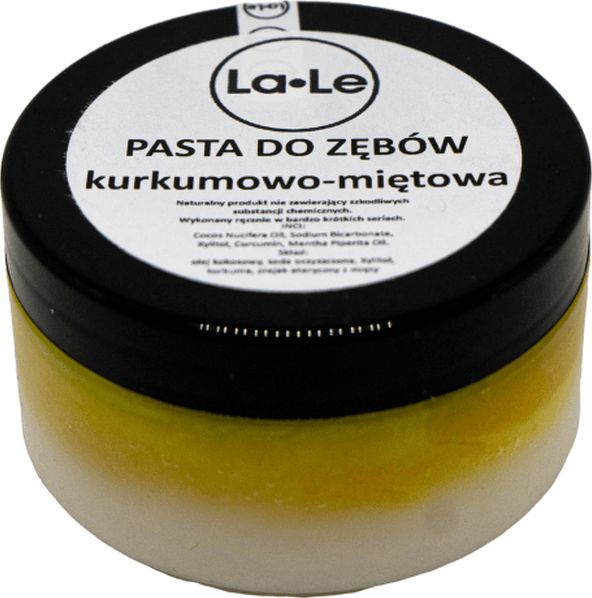 La-le Pasta do zębów z kurkumą, 100 ml