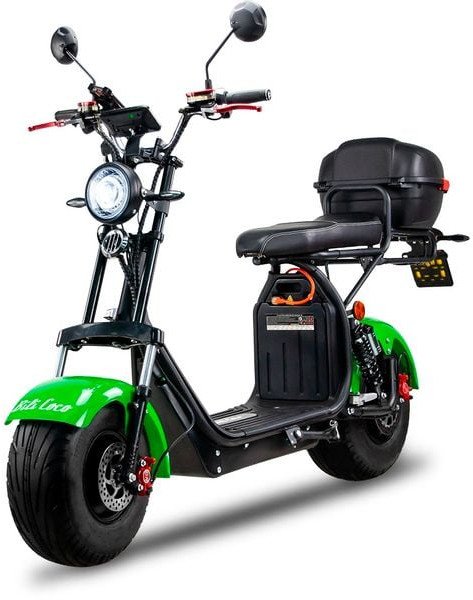 Bili Bike Skuter elektryczny BILI COCO TRÓJKOŁOWY HM zielony