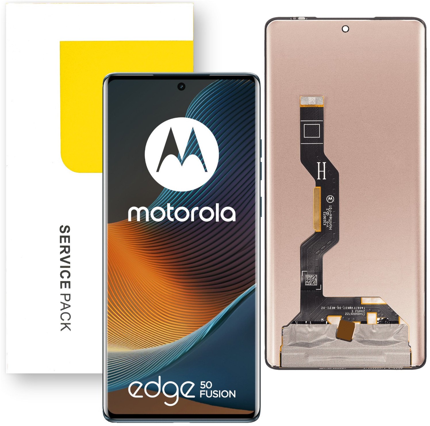 Wyświetlacz do Motorola Edge 50 Fusion 5G LCD XT2429-1 Oryginał Mobilepart