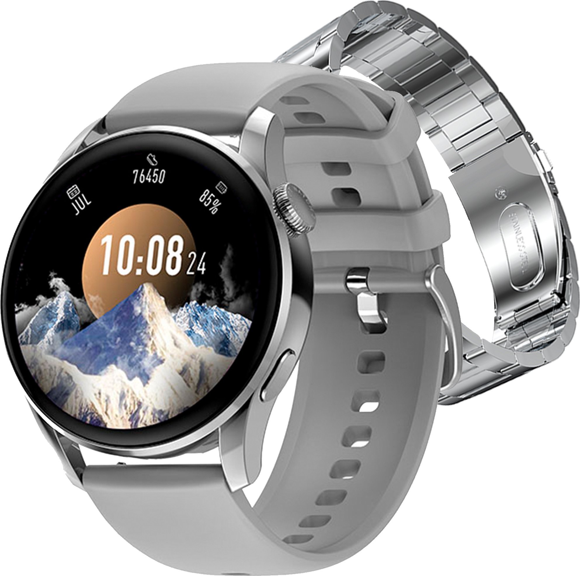 SMART WATCH SOLID DT3 SILVER