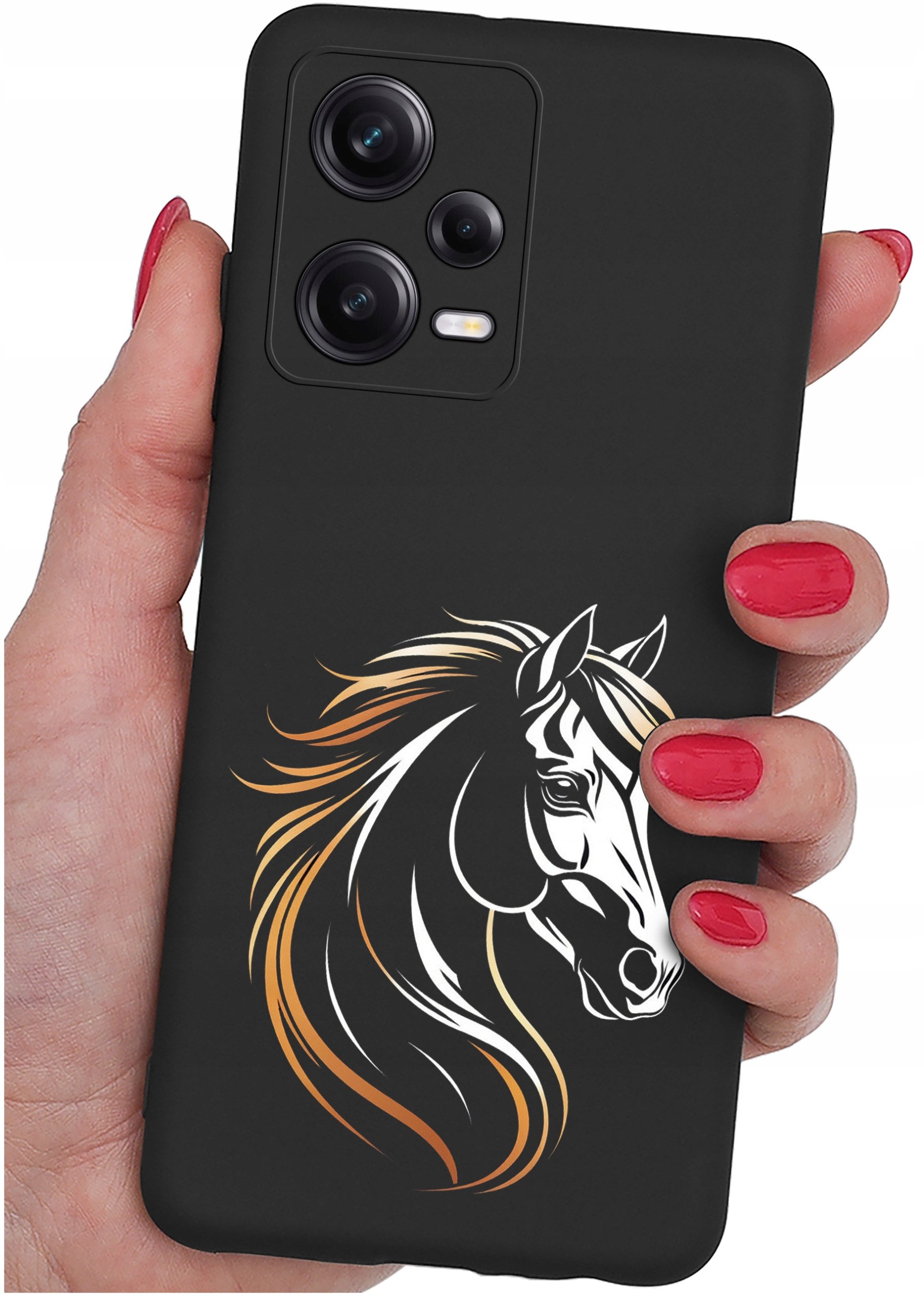 ETUI do Xiaomi Redmi Note 12 5G |Poco X5 5G | WZORY | SILIKONOWE MATT SZKŁO