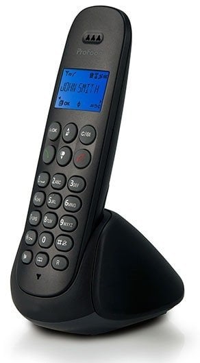 PROFOON PDX-300 - DECT-Telefon mit 1 Mobilteil, schwarz