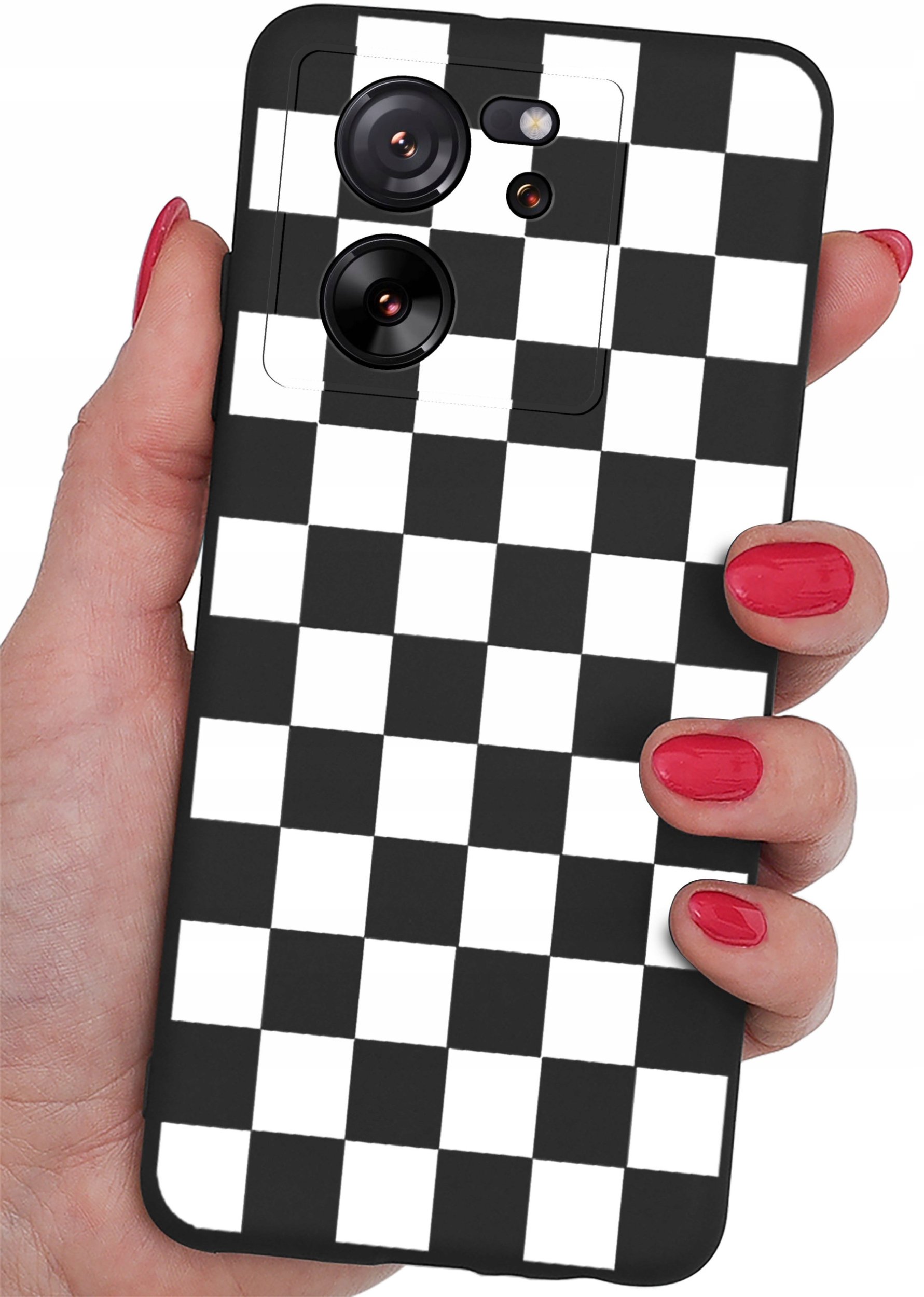 Etui do Xiaomi 13T | 13T Pro CASE WZORY MATT PLECKI + SZKŁO OCHRONNE 9H