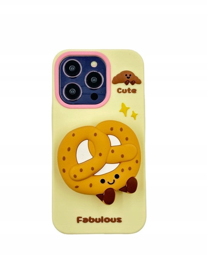 ETUI CASE 3D PRECEL Z PODSTAWKĄ IPHONE 16