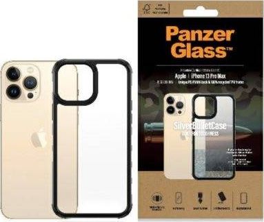 PanzerGlass PanzerGlass ClearCase iPhone 13 Pro Max 6.7" black Antibacterial Military grade SilverBullet 0320