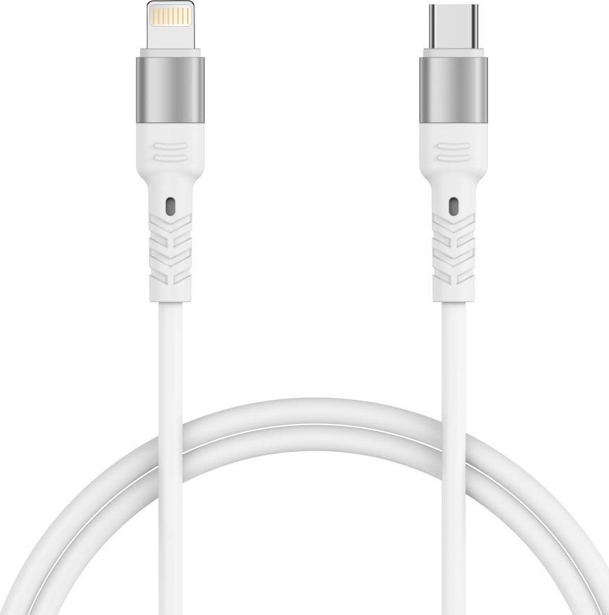 Kabel USB Forever USB-C - Lightning 1.5 m Biały