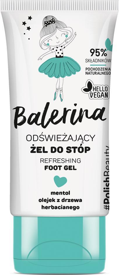 Floslek Floslek BALERINA odświeżający ŻEL DO STÓP chłodzący