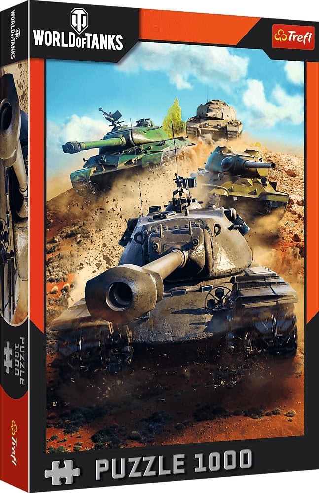 Trefl Puzzle World of Tanks: Czołgi w boju 1000 elementów (10943)