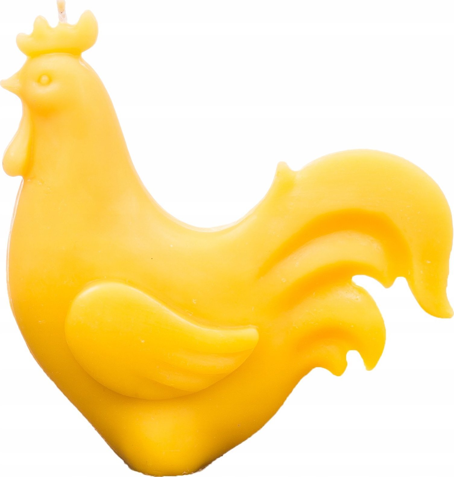 Łysoń Świeca z wosku pszczelego kogut płaski duży (S08210) - S08210