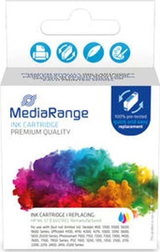 Triton MediaRange MRHP57CMY nabój z tuszem 1 szt. Zamiennik Cyjan, Purpurowy, Żółty