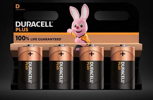 Duracell Duracell Plus D, battery (4 pieces, D)