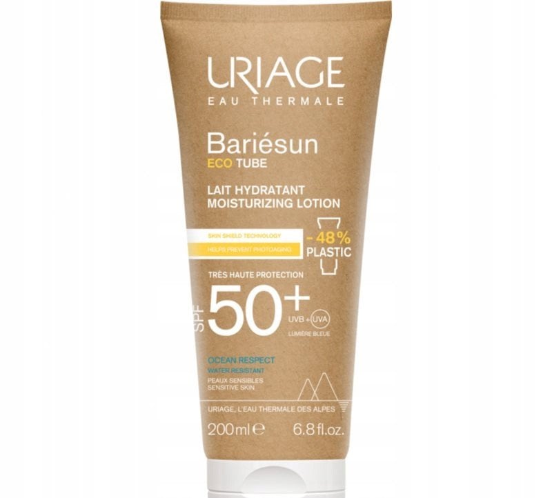 URIAGE_Bariesun Eco Tube Nawilżający balsam do twarzy i ciała SPF50+ 200ml