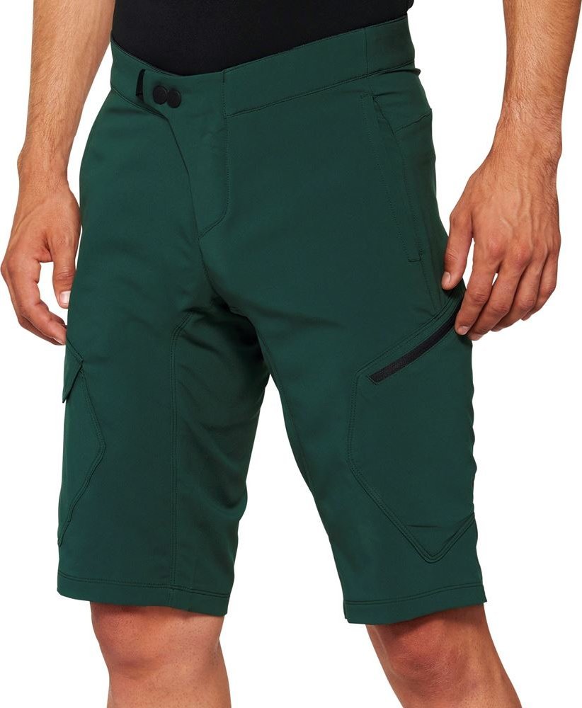 100% Szorty męskie 100% RIDECAMP Shorts forest green roz.30 (44 EUR) (NEW 2022)