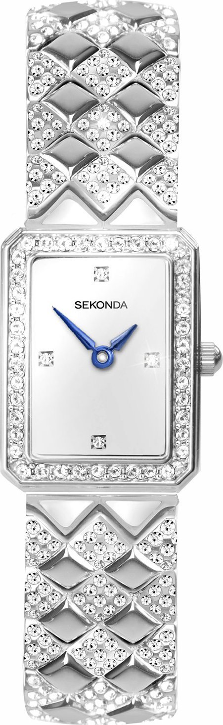 Zegarek Sekonda Zegarek damski Sekonda 40510 CYRKONIE srebrny
