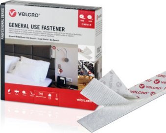 Triton Taśma rzepowa Velcro 5 m biała