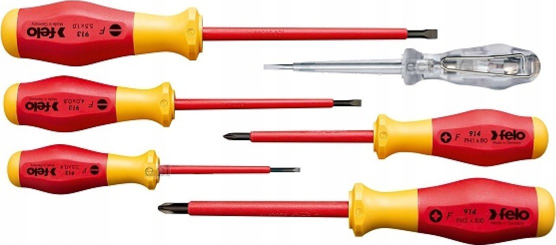 Felo Zestaw 6 wkrętaków izolowanych - VDE (FL91396198)