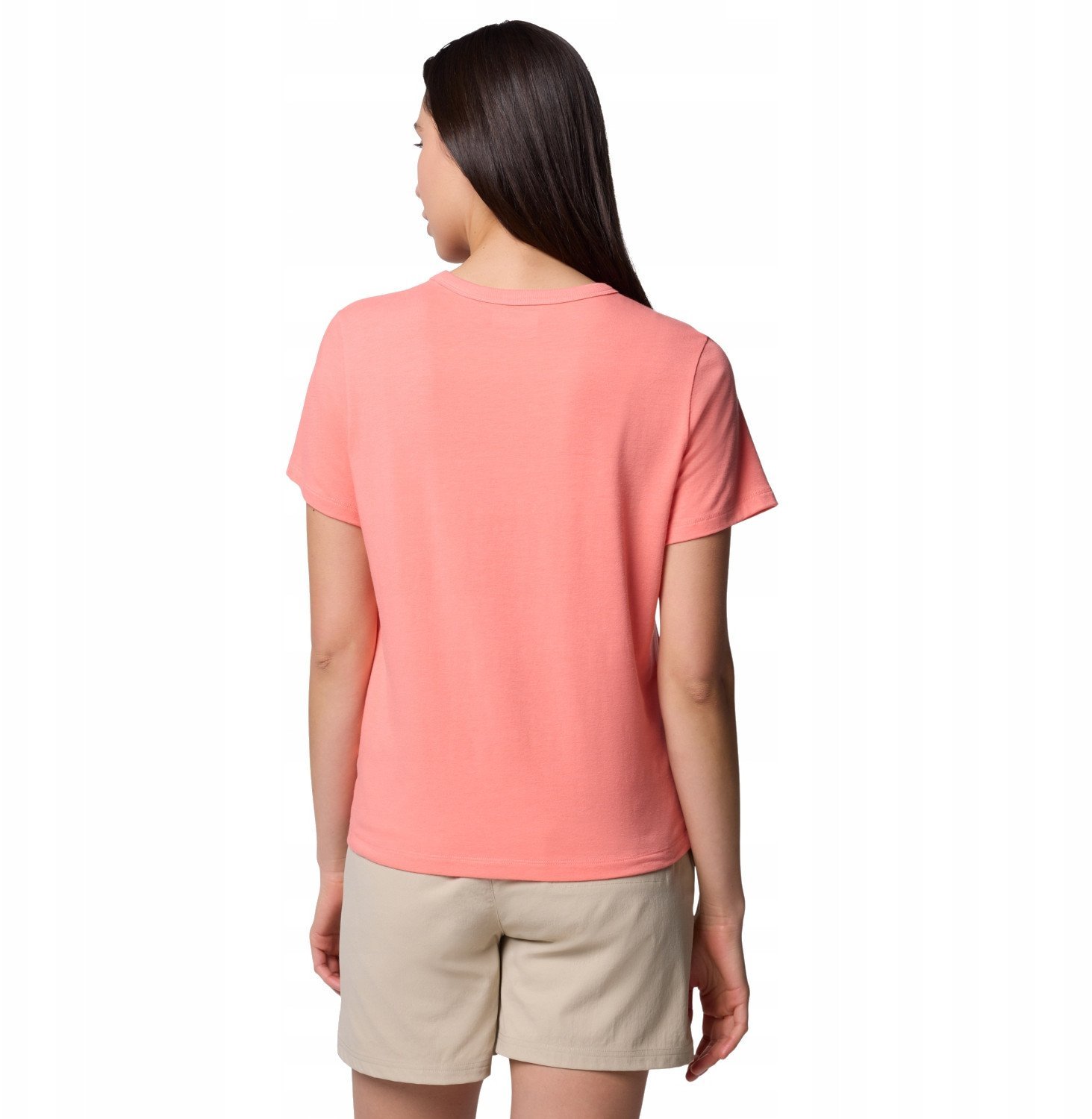 Columbia Sun Trek W SS II Tee 2119711685 Różowe S