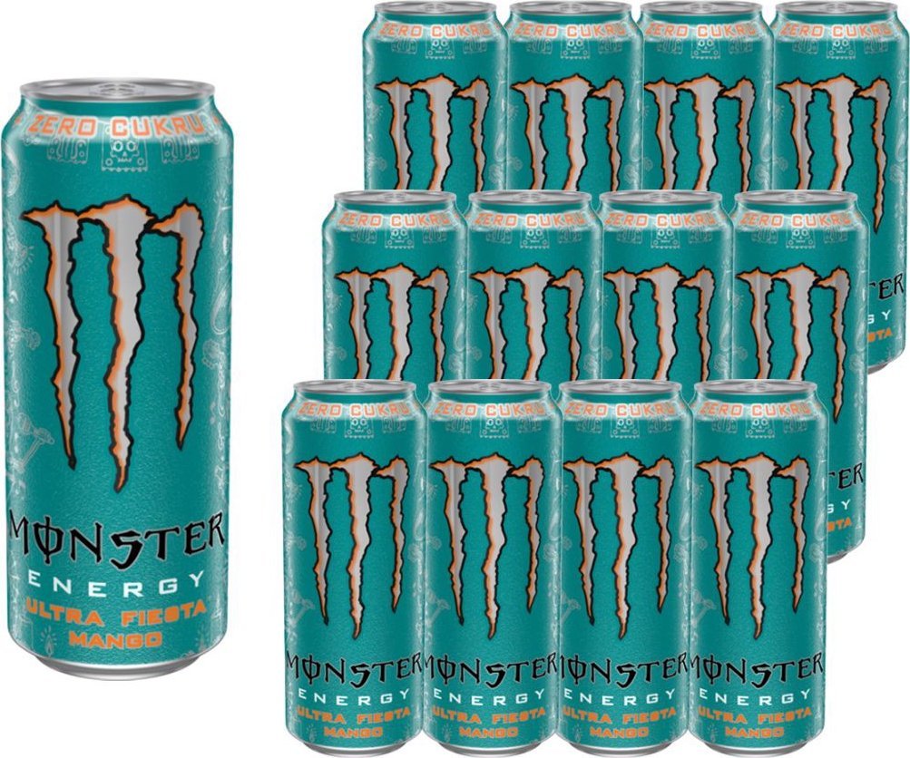 Monster Monster Energy Ultra Fiesta 500ml x 12 sztuk
