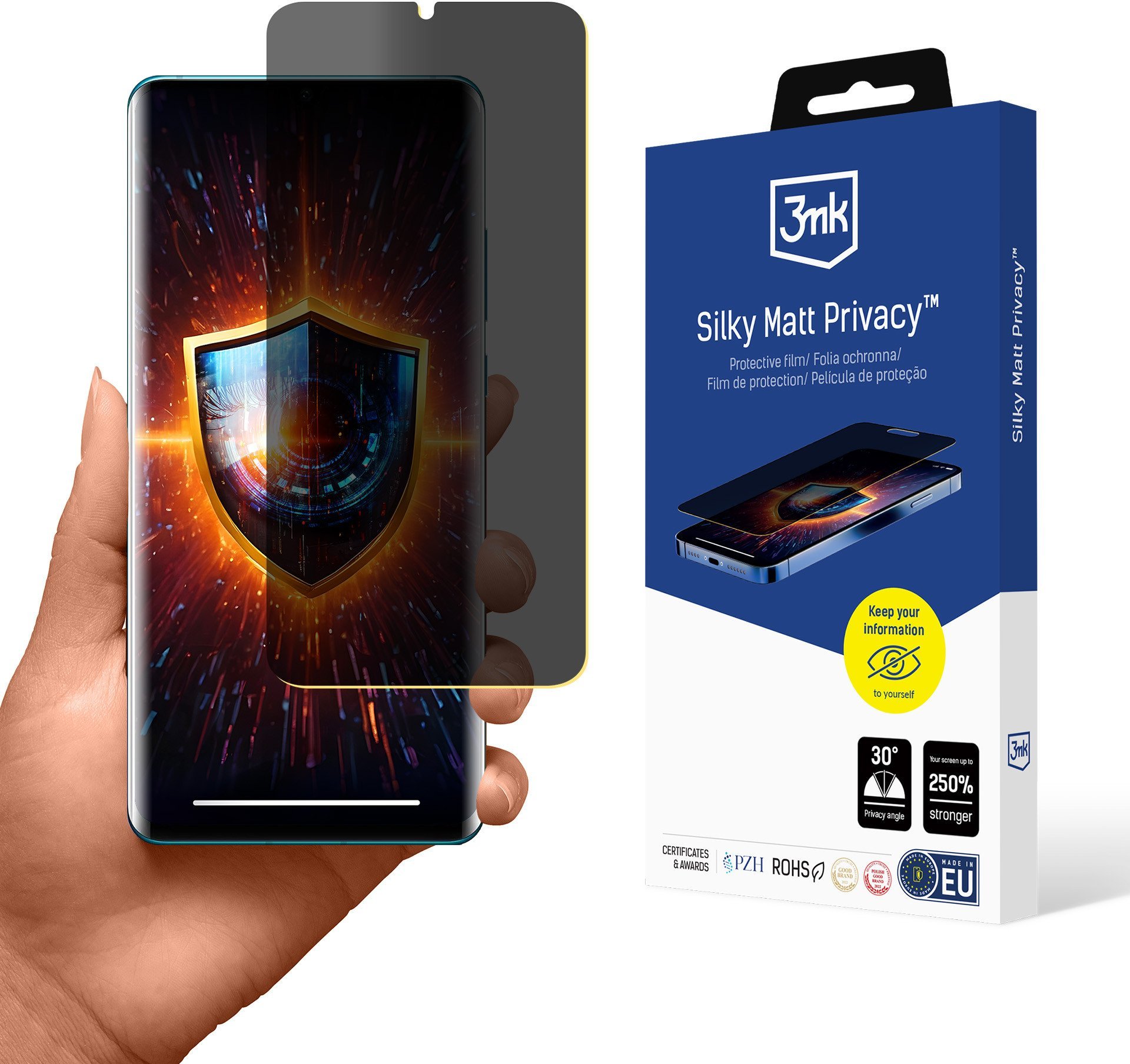 HUAWEI P30 PRO - 3MK SILKY MATT PRIVACY