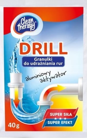 Ravi Granulki z aktywatorem do udrażniania rur syfonów kanalizacji 40g