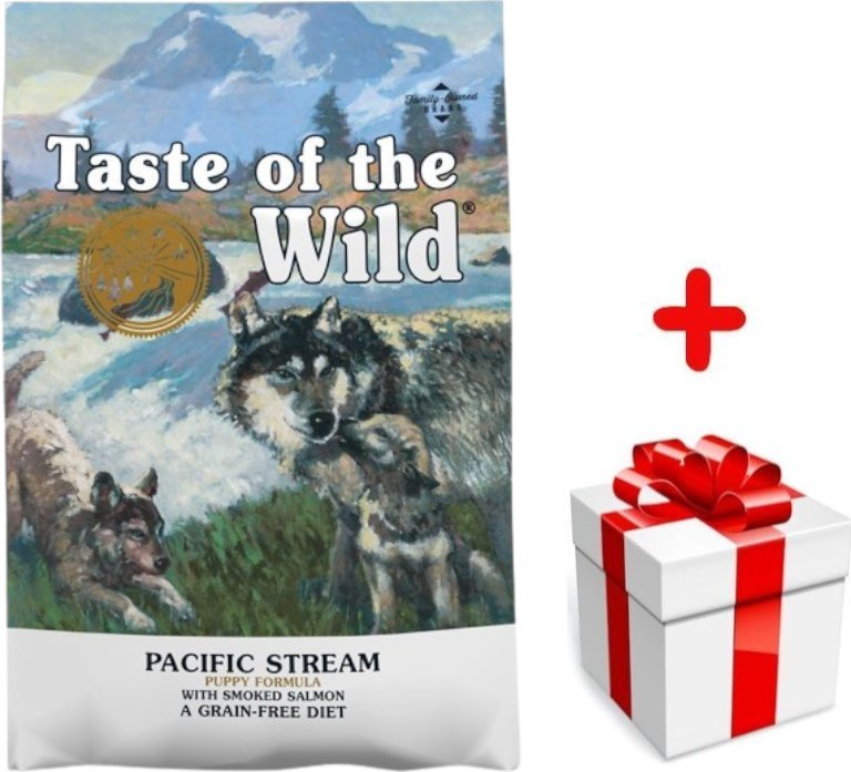 Taste of the Wild TASTE OF THE WILD Pacific Stream Puppy 12,2kg + niespodzianka dla psa GRATIS!