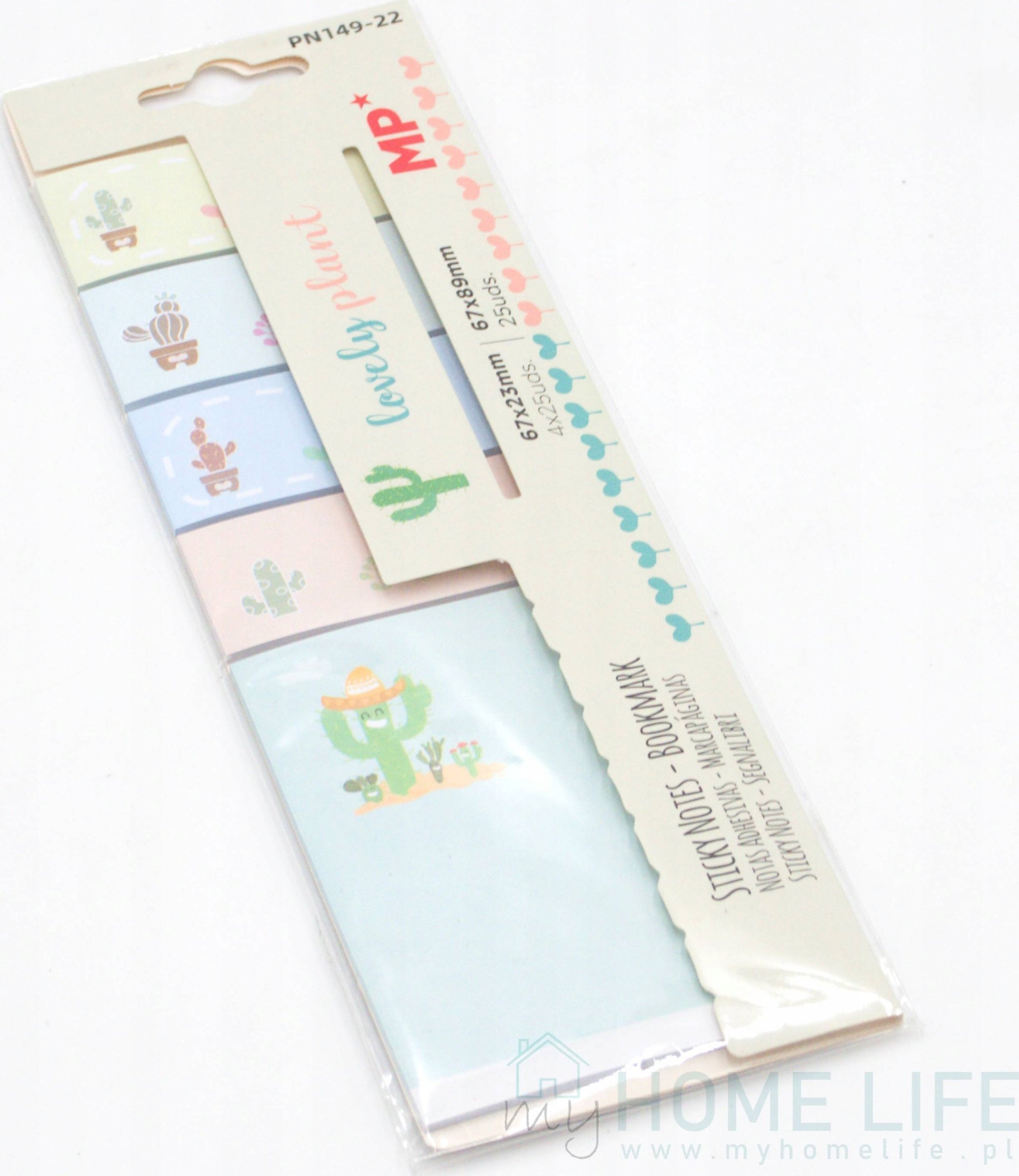 Teka Karteczki samoprzylepne indeksuj±ce Kaktusy