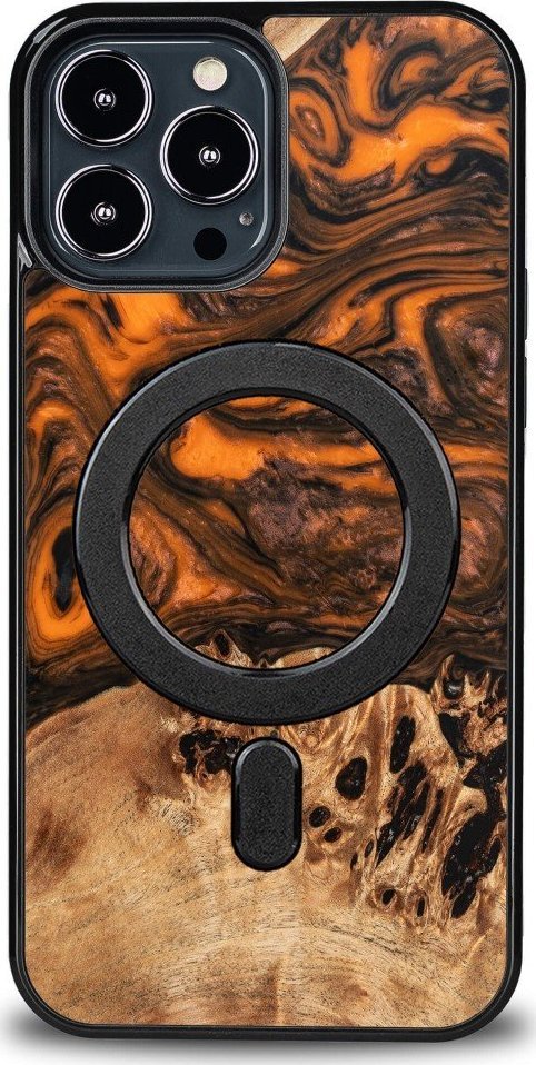 BeWood Etui Bewood Unique na iPhone 13 Pro Max - Orange z MagSafe