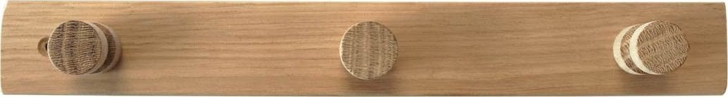 Home It Home>it® knagerække 3 knage 30×7×4 cm egetræ natur