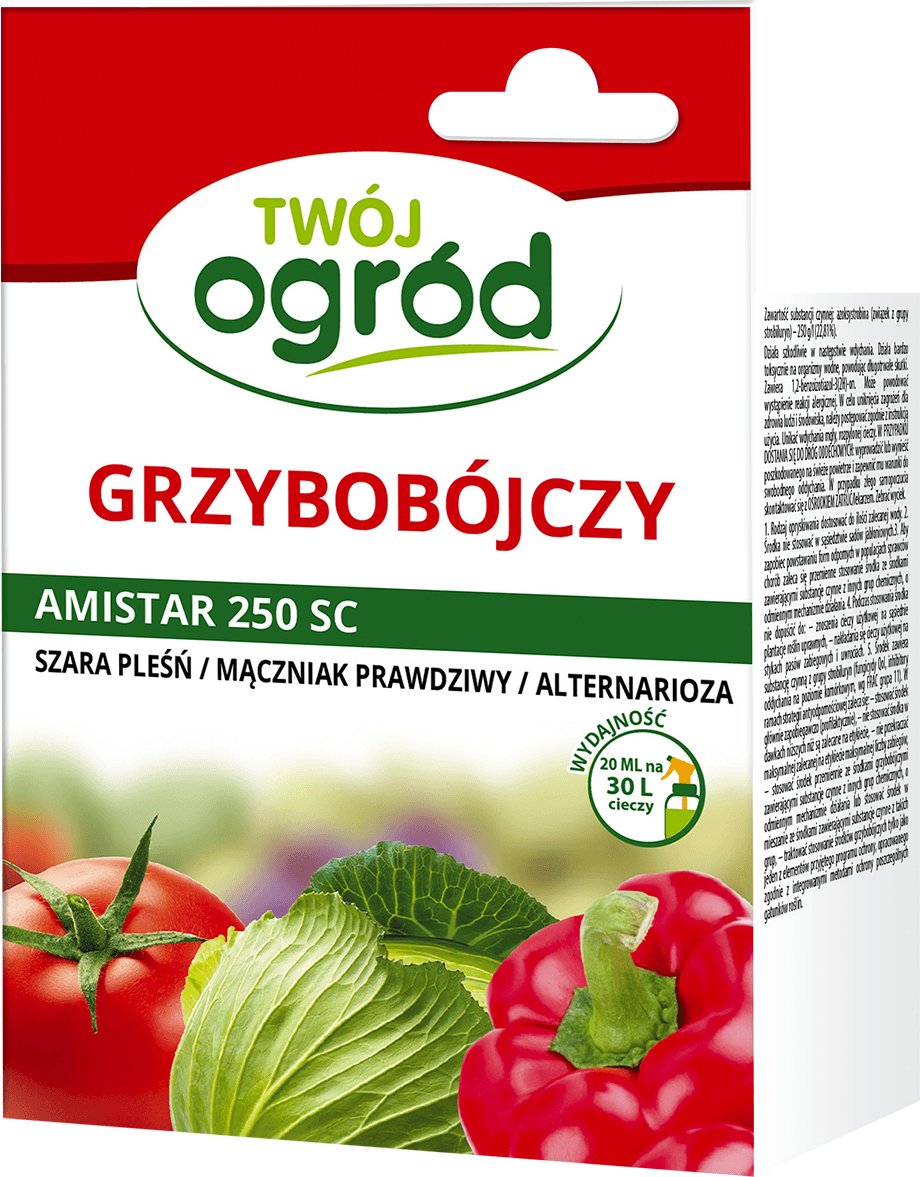 Amistar 250 SC (azoksystrobina) Twój Ogród - środek grzybobójczy 20ml