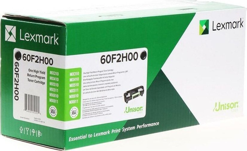 Toner Lexmark Kaseta z tonerem LEXMARK 60F2H00