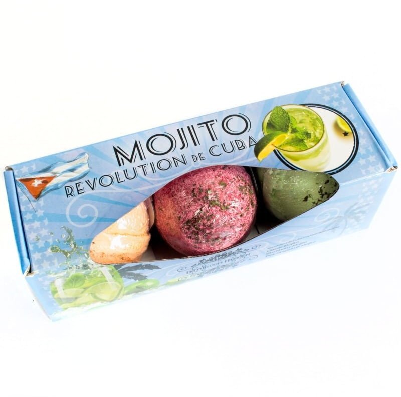 Zestaw kul do kąpieli - Mojito