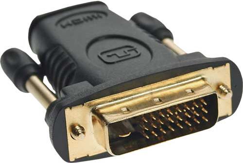 Adapter AV InLine HDMI - DVI-D czarny (17660P)