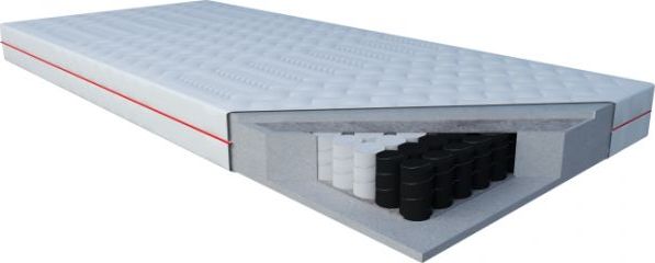 JANPOL Materac WENUS 120x200 kieszeniowy dwustronny z rozpinanym pokrowcem Janpol