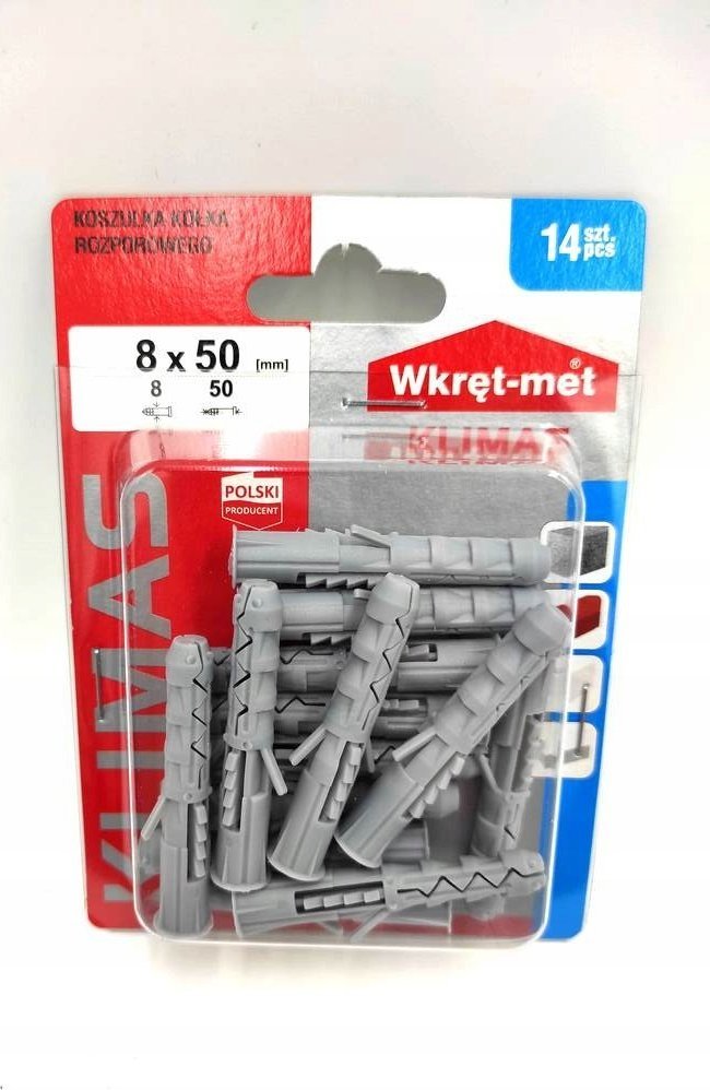 Wkręt-met BLI KOSZULEK KOŁ.TRÓJ.ROZP. 8X50 kod:BKP