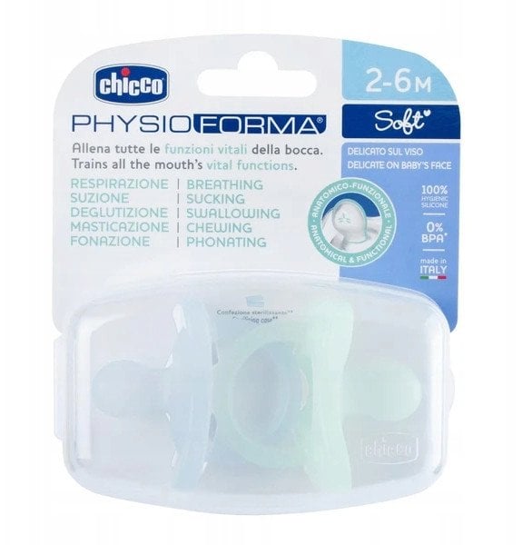 CHICCO-7308821-SMOCZEK PF BLUE 2-6M 2SZT