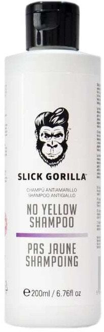 Slick Gorilla No Yellow Szampon do włosów blond, rozjaśnianych i siwych, 200ml standard