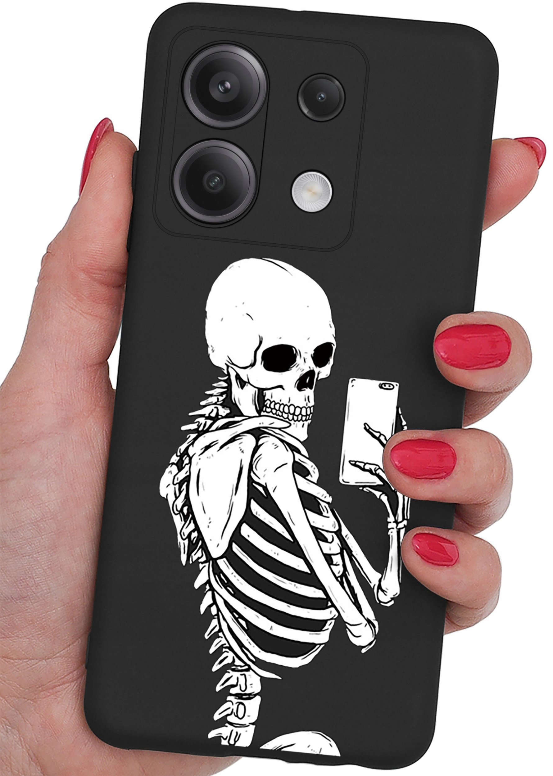 Etui do Xiaomi Redmi Note 13 Pro 5G CASE WZORY SOFT MATT PLECKI + SZKŁO 9H