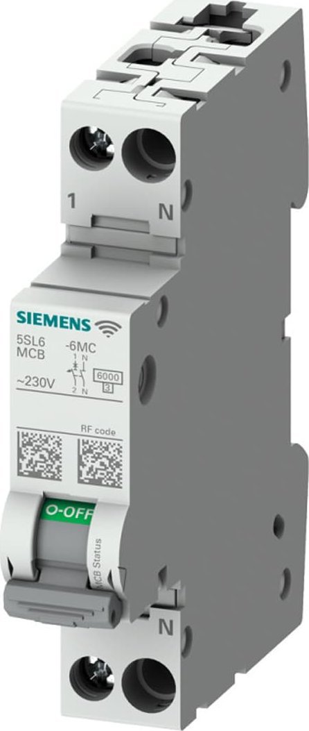Siemens Wyłącznik nadmiarowoprądowy z pomiarem i komunikacją SENTRONcom WIFI AC 230V 6KA 1+N charakterystyka B 16A TRMS