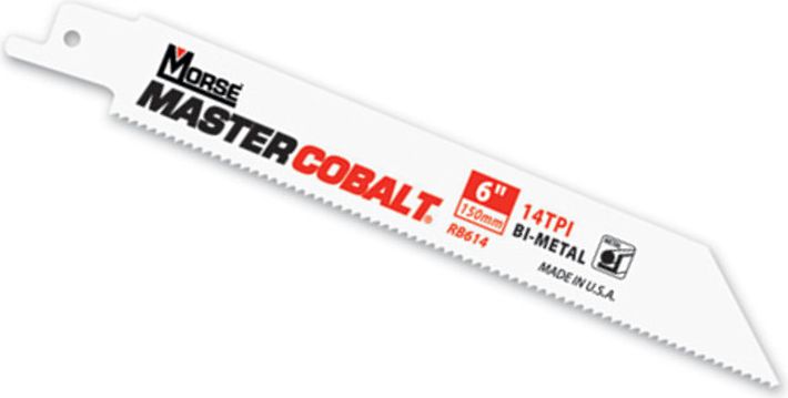 M.K. Morse Brzeszczot szablasty bi-metaliczny Master Cobalt 18TPI 203 x 20 x 0,9mm 5szt. (MORSE-PTA-RB818T05)