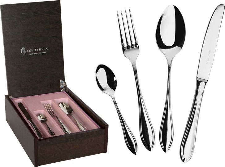 Witek Home Sztućce Tamisa 6/24 w kasecie Belo Inox