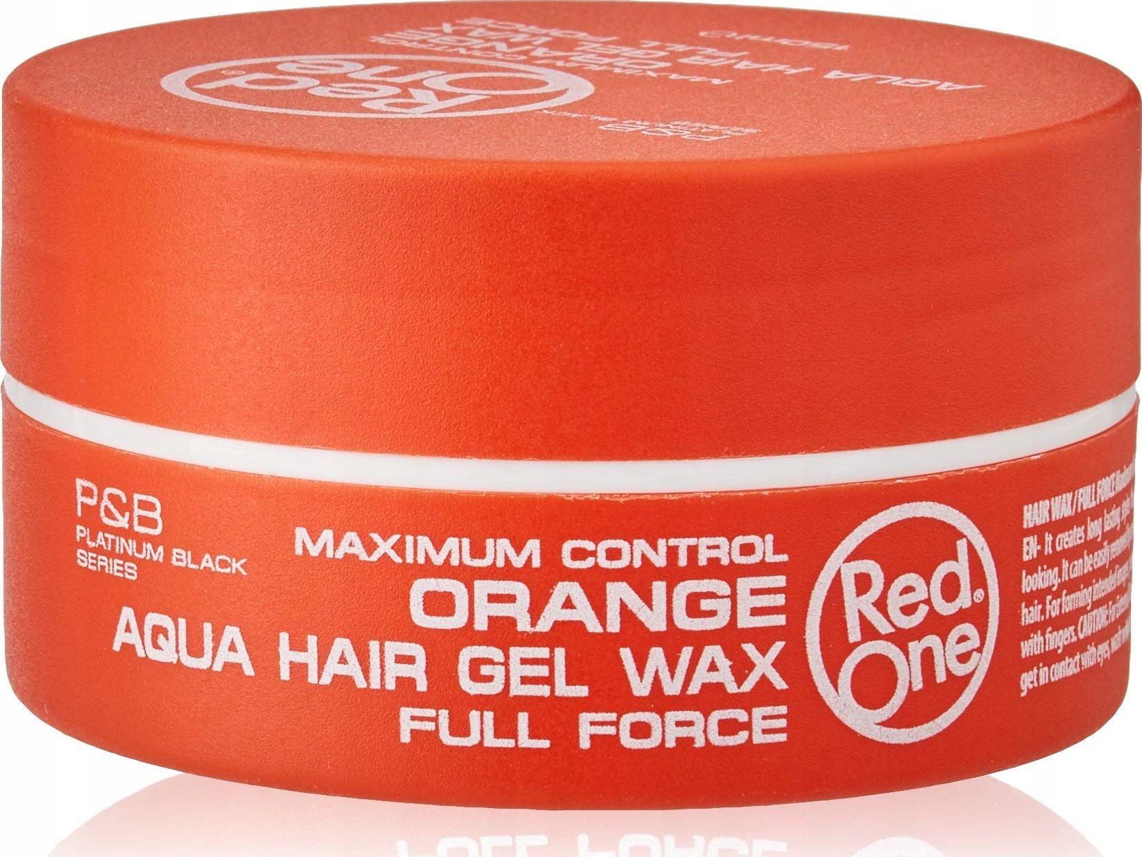 RED ONE_Aqua Hair Gel Wax Full Force wosk do włosów Orange 150ml
