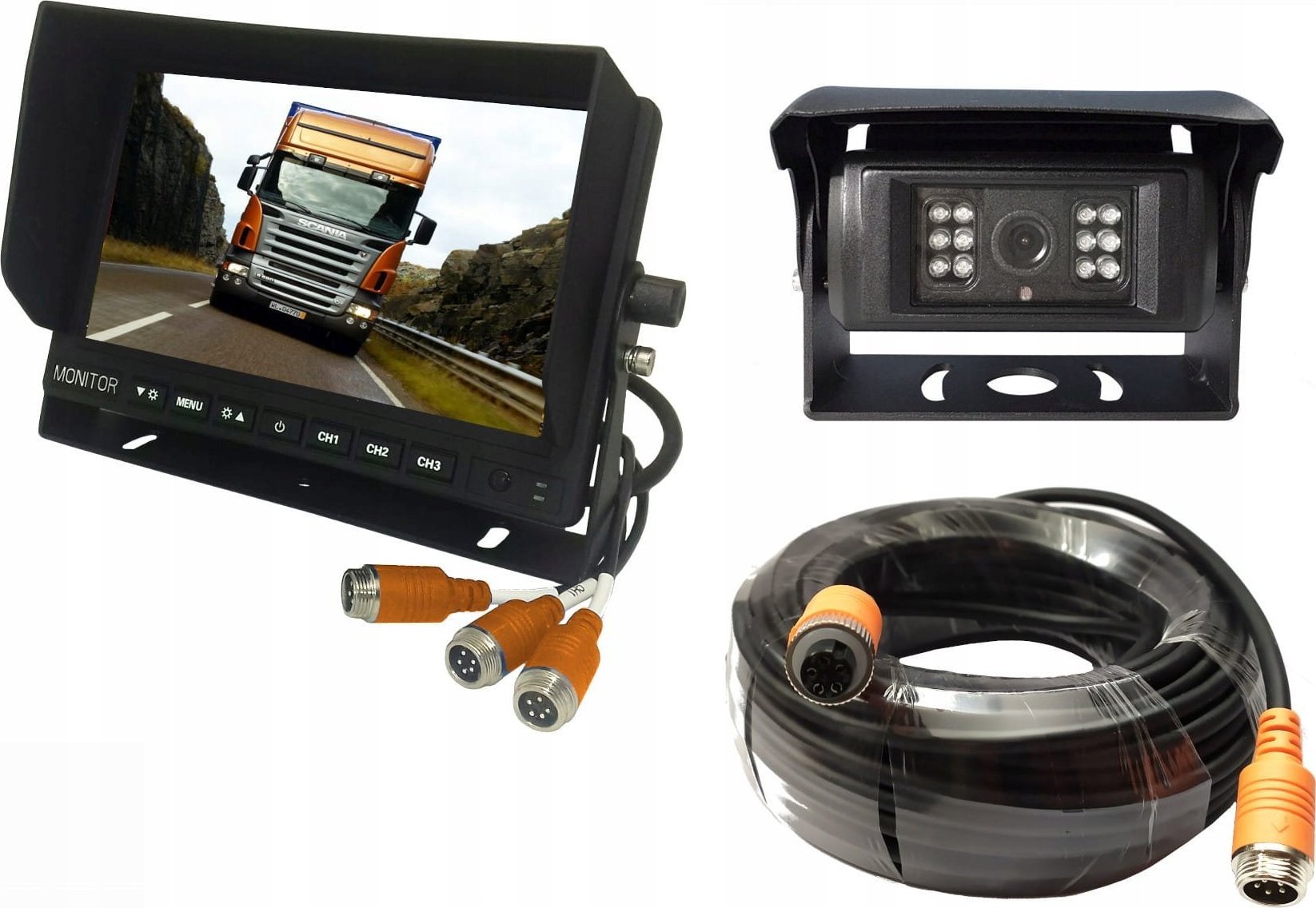 Expert PRO Zestaw zamykana podgrzewana kamera Monitor