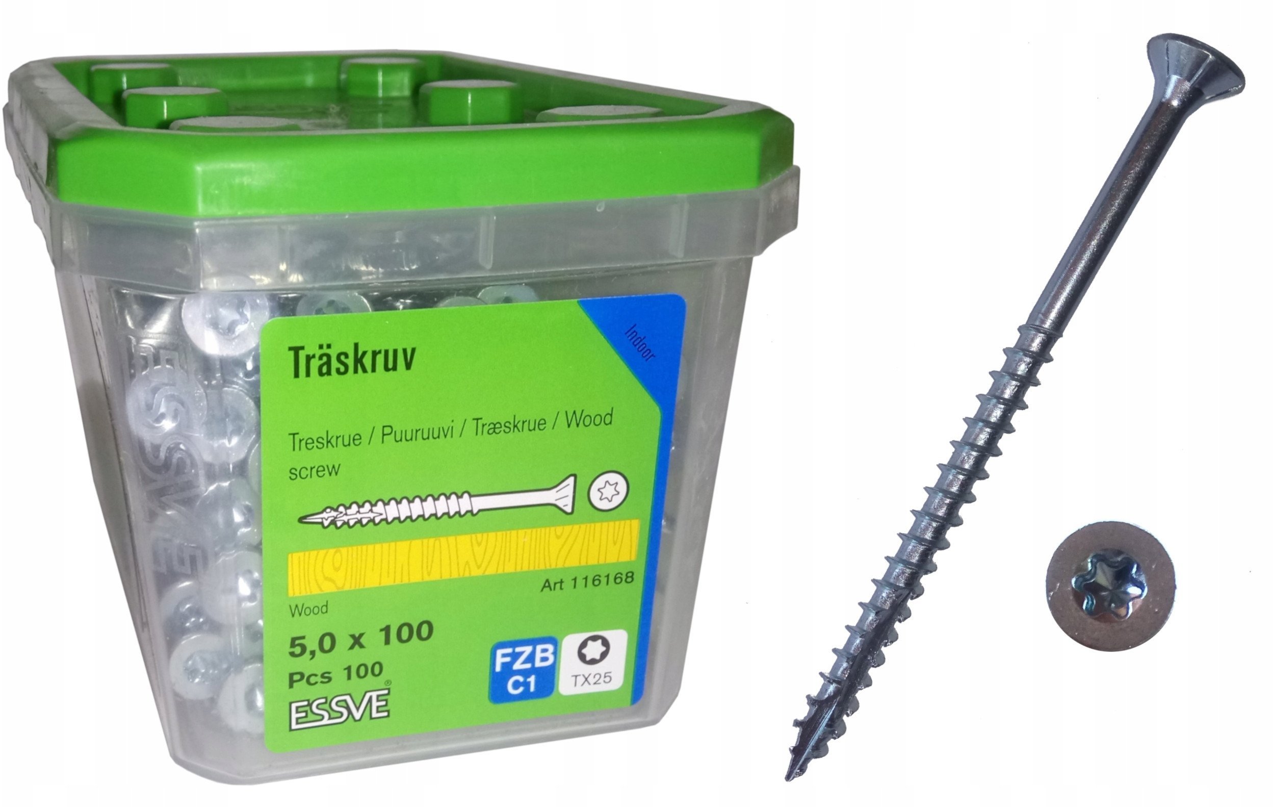 CUTTERS 5,0X100 DFH ZIN(100)