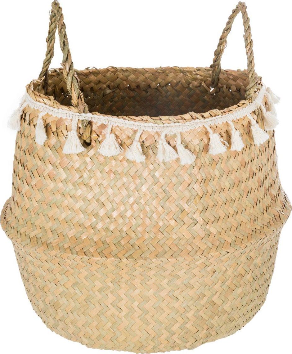 Atmosphera Kosz z trawy morskiej z frędzlami