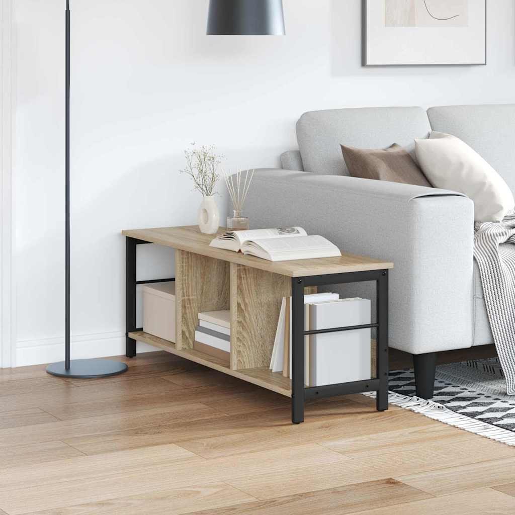 vidaXL Półka na książki Dąb sonoma 102 x 32 x 40,5 cm