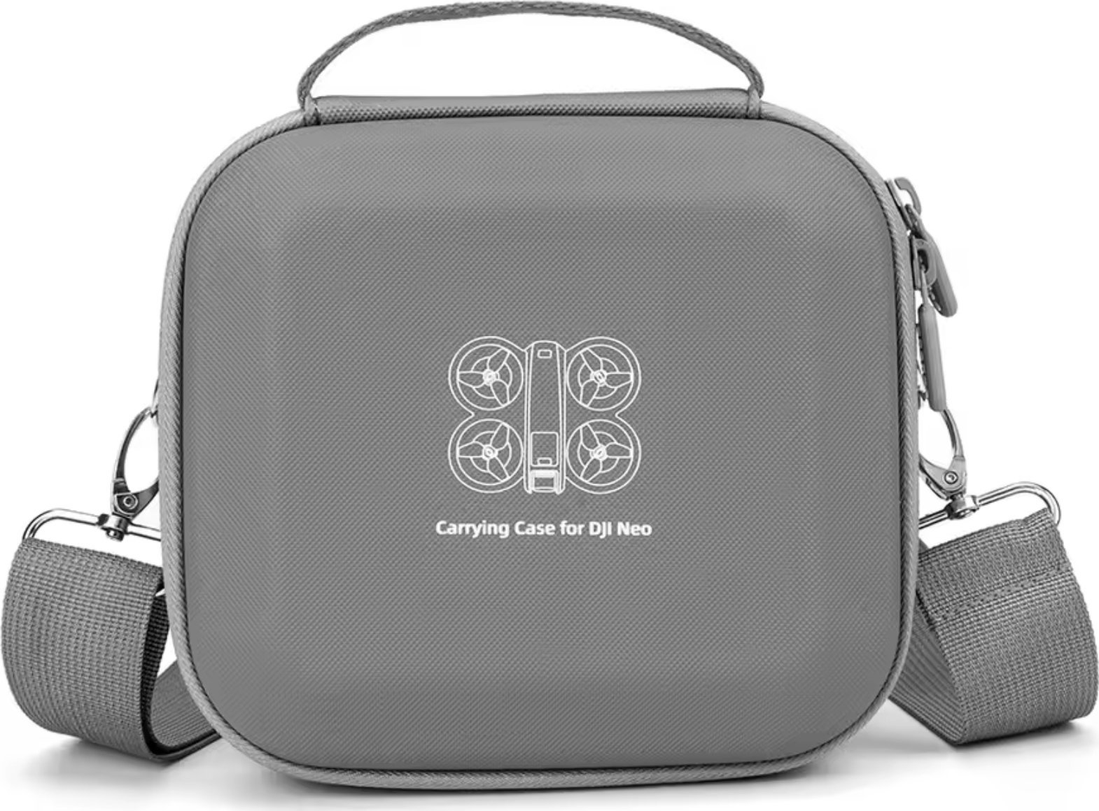 TORBA ETUI HARD CASE FUTERAŁ BRDRC NA DRONA I AKUMULATORY DO DJI NEO (SZARE)